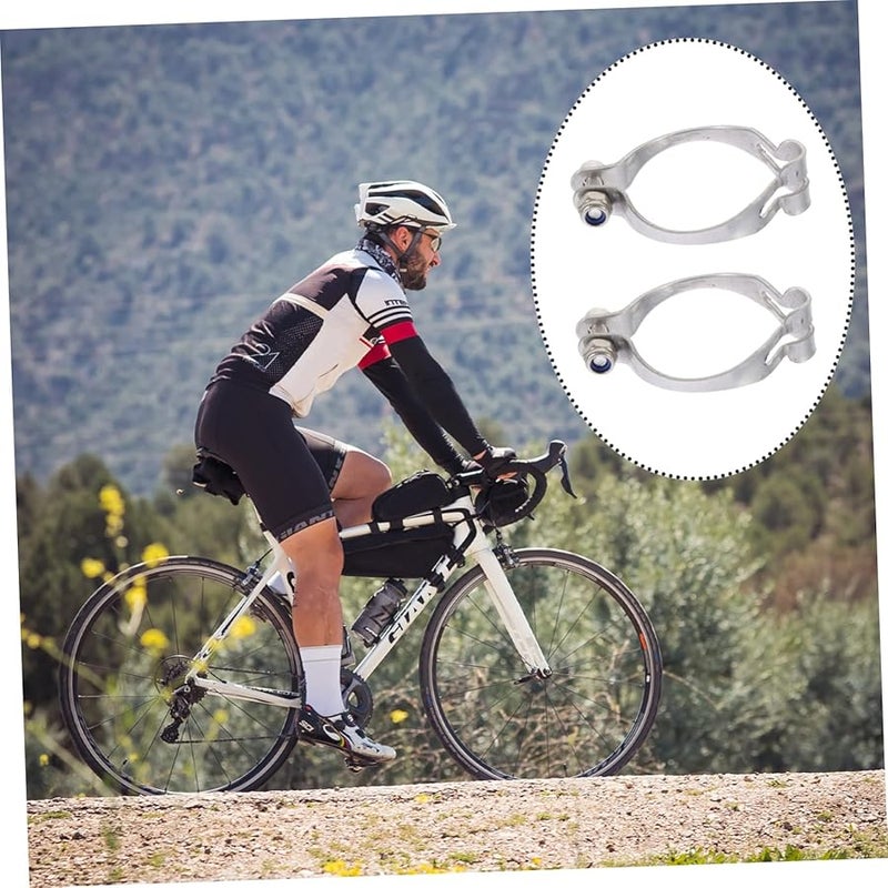 Balacoo Steel Bike Cable Clips 4.7X3.4X1CM Easy Installation Fixing Clips - Image 5